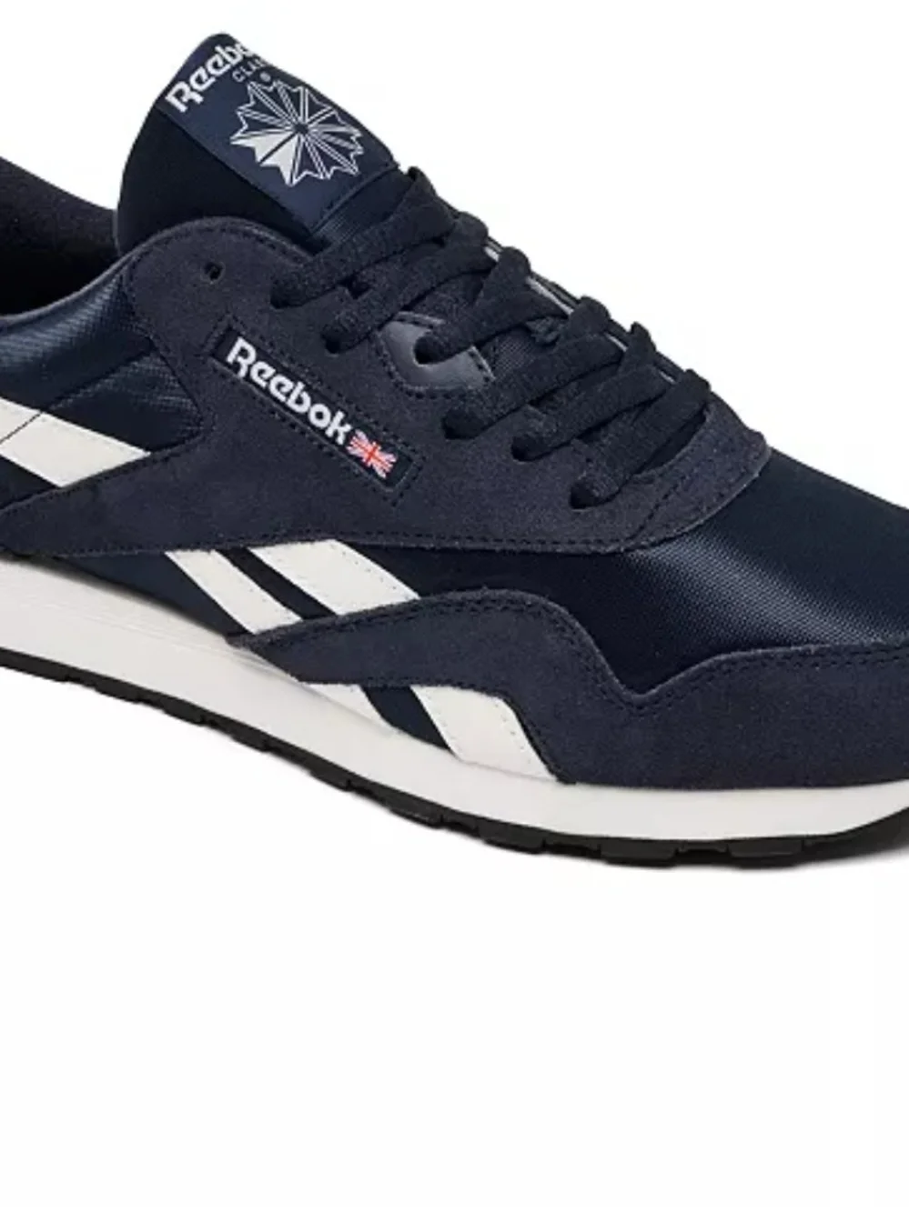 Reebok Men's Classic Nylon Casual Sneakers Size 8 Color Navy